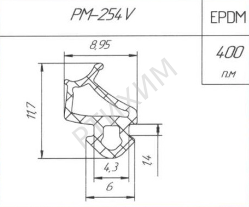 Уплотнитель РМ-254V (аналог 112.254)